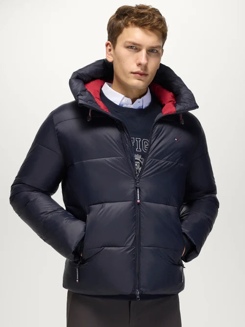 Tommy Hilfiger A/W 26 Kurtka pikowana Morrison Men Desert Sky