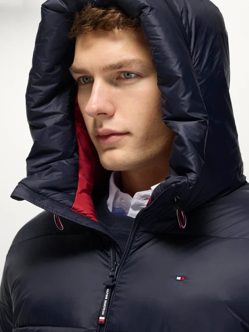 Tommy Hilfiger A/W 26 Kurtka pikowana Morrison Men Desert Sky