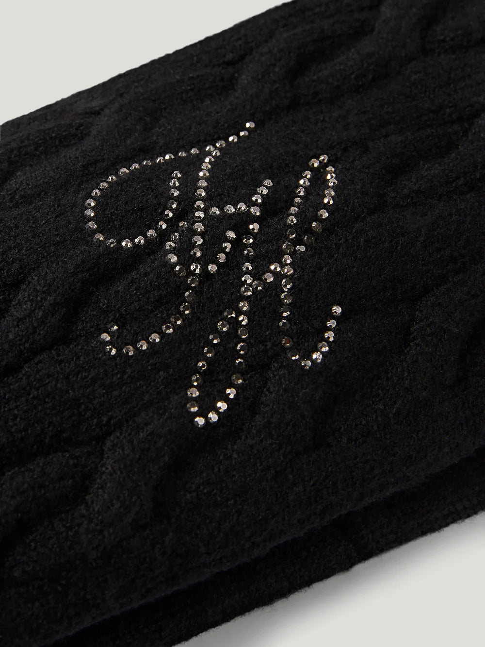 Tommy Hilfiger A/W 26 Opaska na głowę Maggie Rhinestone Black