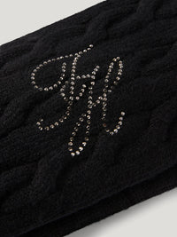 Tommy Hilfiger A/W 26 Opaska na głowę Maggie Rhinestone Black
