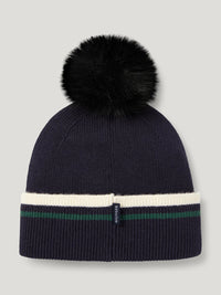 Tommy Hilfiger A/W 26 Czapka pom pom Dean Desert Sky
