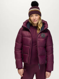 Tommy Hilfiger A/W 26 Czapka pom pom Dean Deep Burgundy