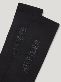 Tommy Hilfiger A/W 26 Podkolanówki Keddie Rhinestone Black