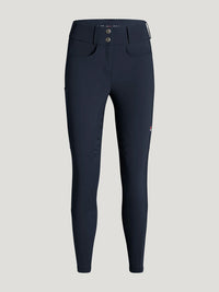 Tommy Hilfiger A/W 26 Bryczesy Mia Full Grip Desert Sky