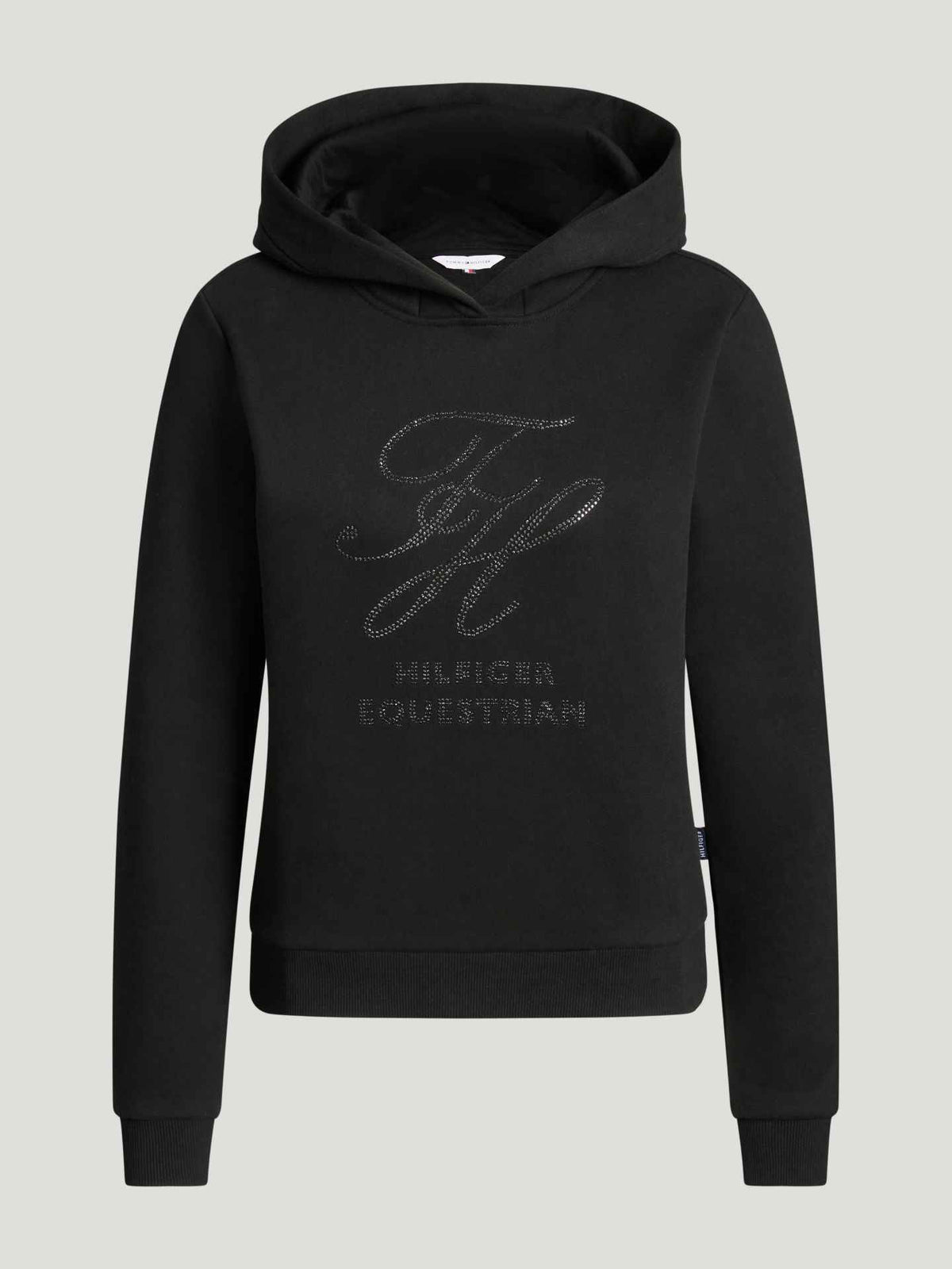 Tommy Hilfiger A/W 26 Bluza z kapturem Estelle Strass Black