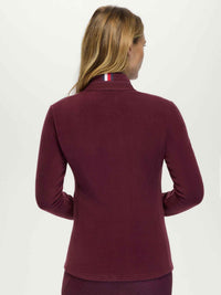 Tommy Hilfiger A/W 26 Bluza polarowa Elmonte Deep Burgundy