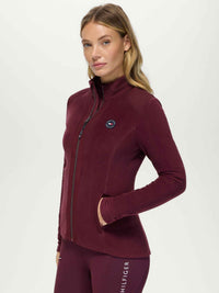 Tommy Hilfiger A/W 26 Bluza polarowa Elmonte Deep Burgundy