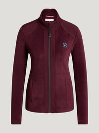 Tommy Hilfiger A/W 26 Bluza polarowa Elmonte Deep Burgundy