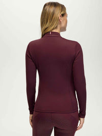 Tommy Hilfiger A/W 26 Bluza treningowa Cady Strass Deep Burgundy