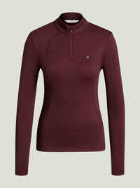 Tommy Hilfiger A/W 26 Bluza treningowa Cady Strass Deep Burgundy