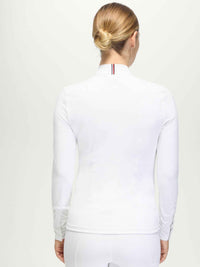 Tommy Hilfiger A/W 26 Koszulka konkursowa Monica Strass TH Optic White