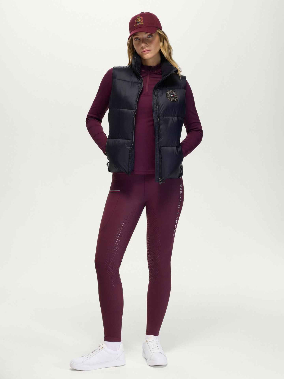Tommy Hilfiger A/W 26 Kamizelka pikowana Everett Desert Sky