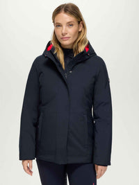 Tommy Hilfiger A/W 26 Parka Palisade kompatybilna z airbagiem Desert Sky