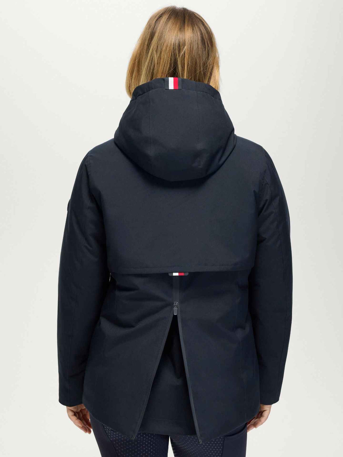 Tommy Hilfiger A/W 26 Parka Palisade kompatybilna z airbagiem Desert Sky