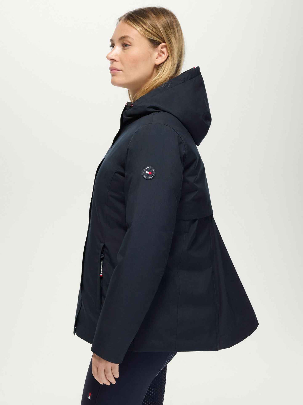 Tommy Hilfiger A/W 26 Parka Palisade kompatybilna z airbagiem Desert Sky