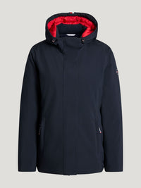 Tommy Hilfiger A/W 26 Parka Palisade kompatybilna z airbagiem Desert Sky