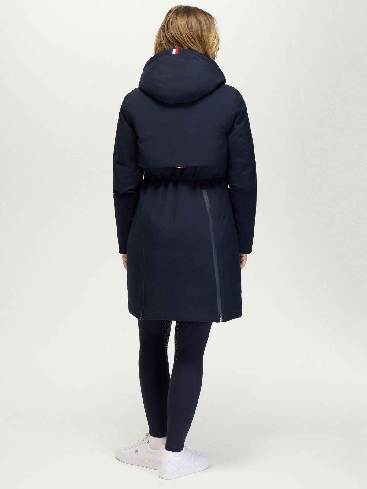 Tommy Hilfiger A/W 26 Płaszcz jeździecki Loma Desert Sky