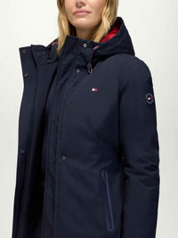 Tommy Hilfiger A/W 26 Płaszcz jeździecki Loma Desert Sky