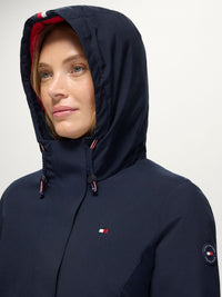 Tommy Hilfiger A/W 26 Płaszcz jeździecki Loma Desert Sky