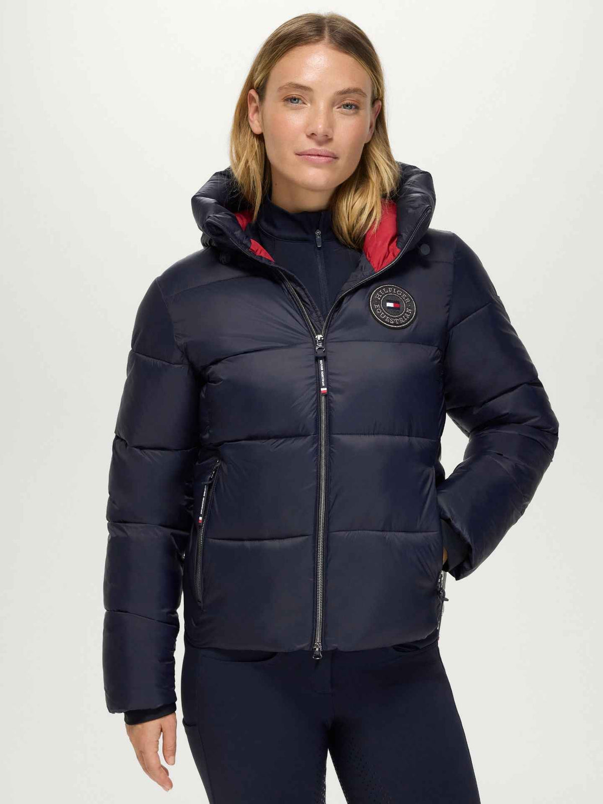 Tommy Hilfiger A/W 26 Kurtka pikowana Glendale Desert Sky