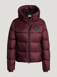 Tommy Hilfiger A/W 26 Kurtka pikowana Glendale Deep Burgundy