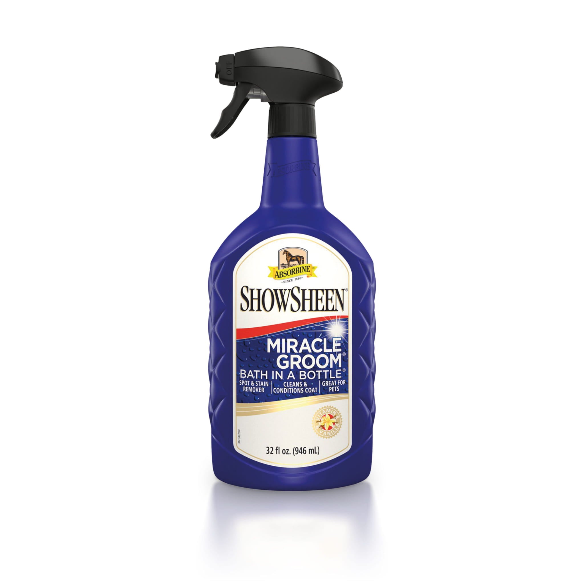 Kąpiel w butelce ShowSheen Miracle Groom Absorbine 950 ml - Cavalo