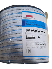 Pudełko produktu Agronet dla koni – taśma ogrodzeniowa 200 m, sprawdzona jakość polskiego producenta