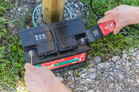 Tester napięcia DUO VOLTMETER do baterii i ogrodzeń, 9V, AKO - Cavalo