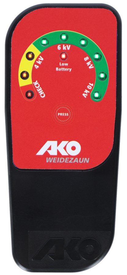 Tester napięcia z wyświetlaczem LED do ogrodzeń elektrycznych, AKO - Cavalo