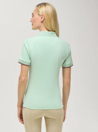 Koszulka Polo Tommy Hilfiger Anaheim Zip Belair Mint