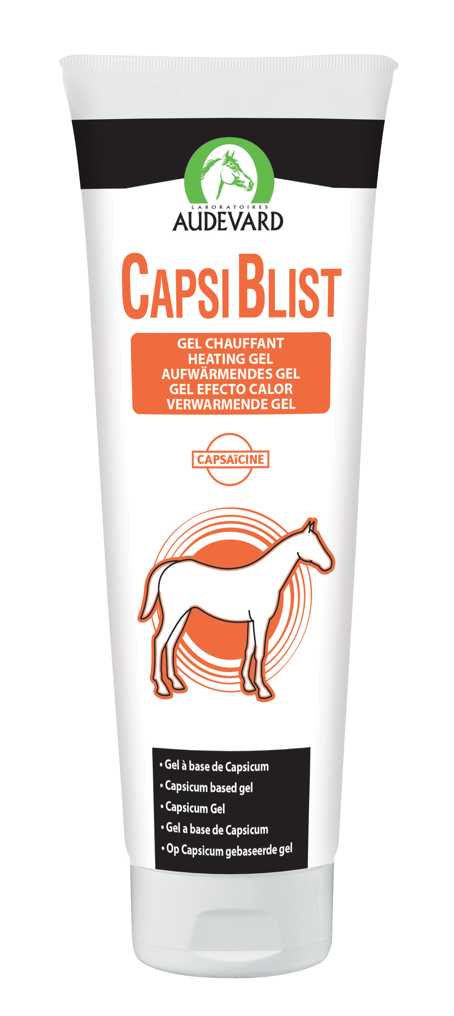 AUDEVARD CAPSIBLIST Żel rozgrzewający 250 ML - Cavalo