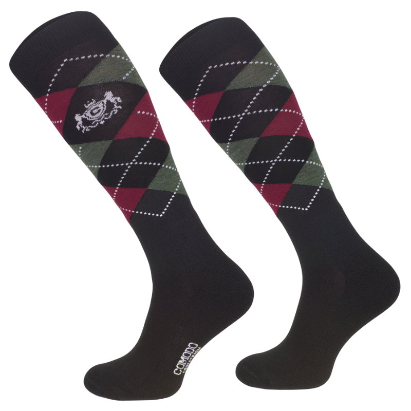 Comodo podkolanówki jeździeckie Equestrian Merino multicolor - Cavalo