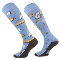 Comodo podkolanówki jeździeckie Hobby Horse Blue - Cavalo