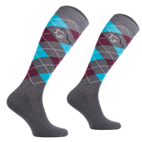Comodo podkolanówki jeździeckie Karo Multicolor - Cavalo