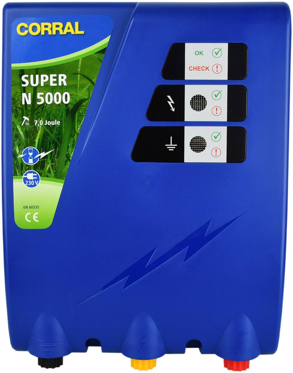 Elektryzator sieciowy Corral N 5000, na dziki, dla koni, byków, bydła, owiec i kóz, 7,0 J - Cavalo
