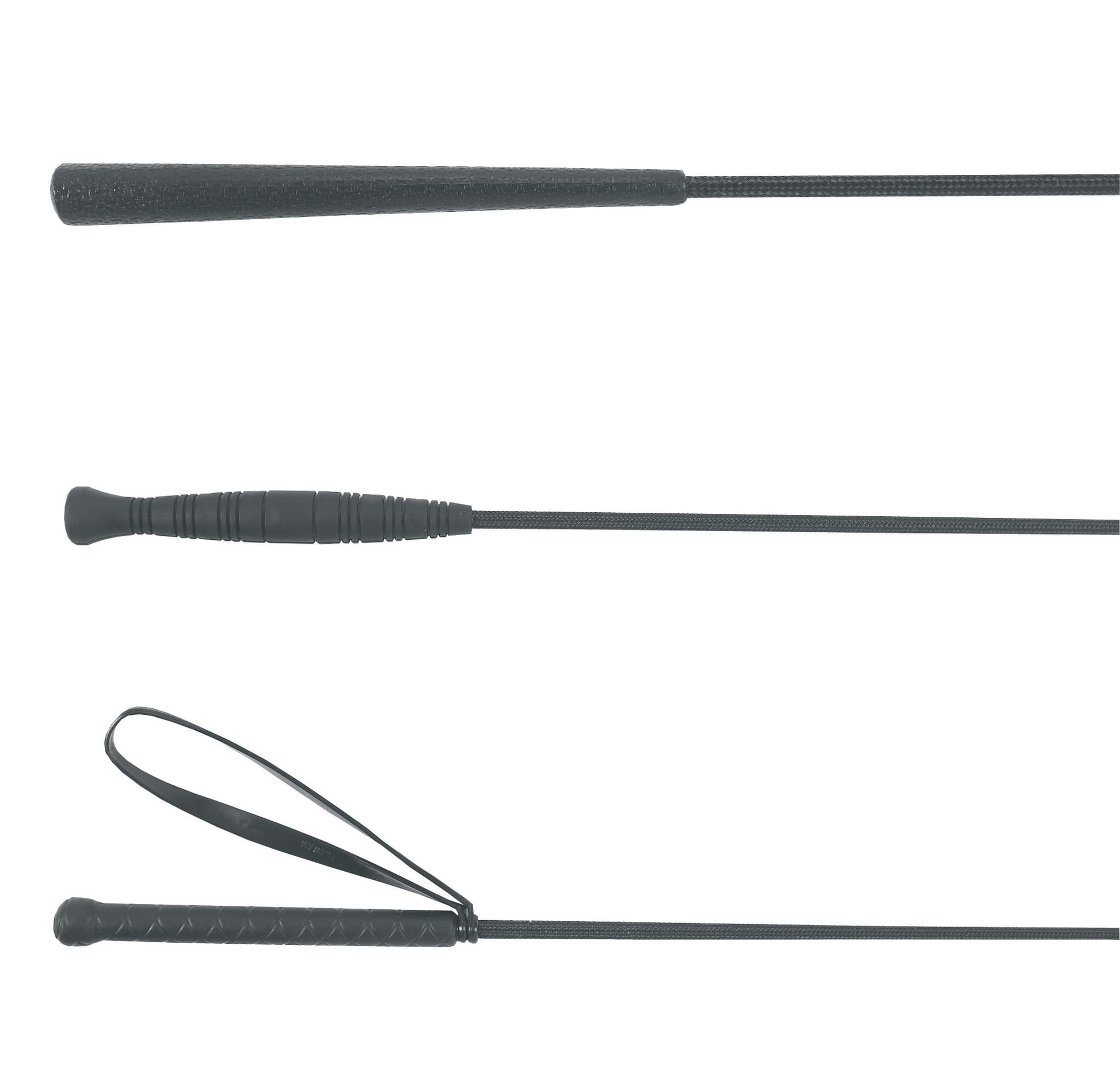 Bat do lonżowania czarny 180 cm Covalliero - Cavalo