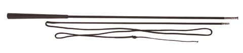 Bat do lonżowania, składany, czarny, 180cm, Covalliero - Cavalo
