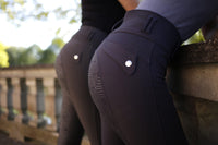 Bryczesy HighWaist, damskie, granatowy, roz. 44, Covalliero - Cavalo