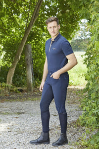 Bryczesy Techno meskie granatowe Covalliero roz.48 - Cavalo