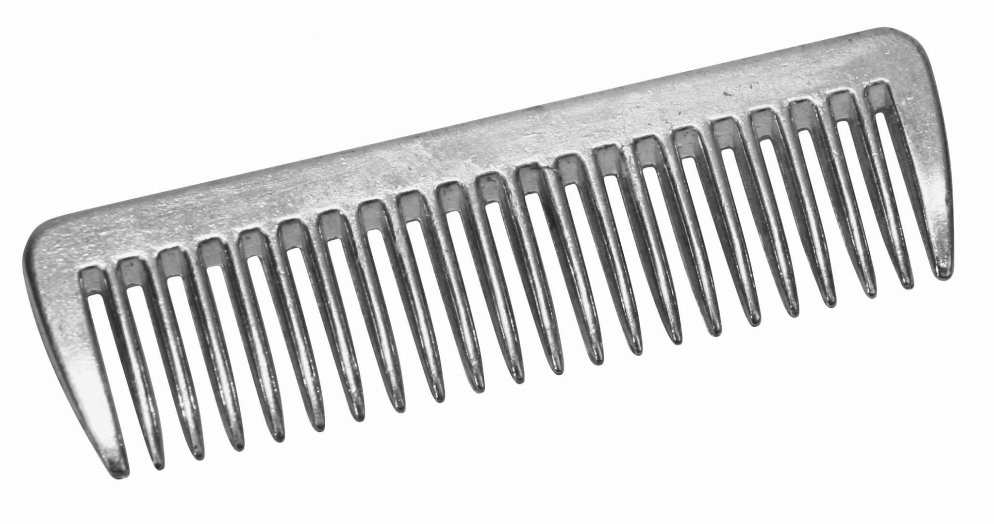 Grzebień do grzywy konia, aluminium, 9 cm, blister, Covalliero - Cavalo