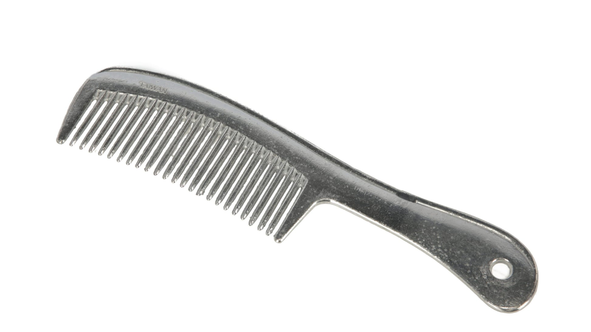 Grzebień z rączką do grzywy, aluminium, 20 cm, Covalliero - Cavalo