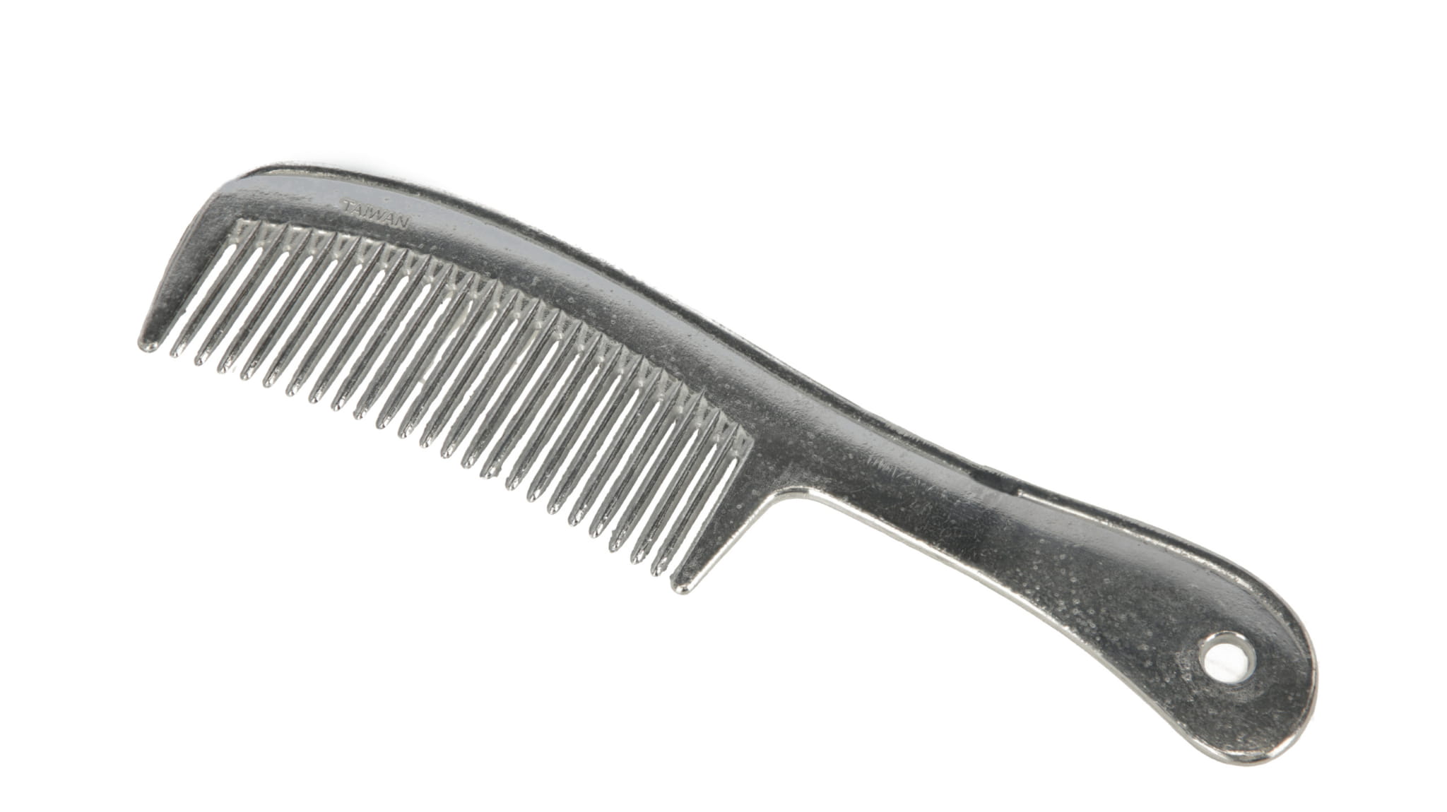 Grzebień z rączką do grzywy, aluminium, 20 cm, Covalliero - Cavalo