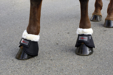 Kaloszki dla konia Teddy Fleece czarny Covalliero - Cavalo