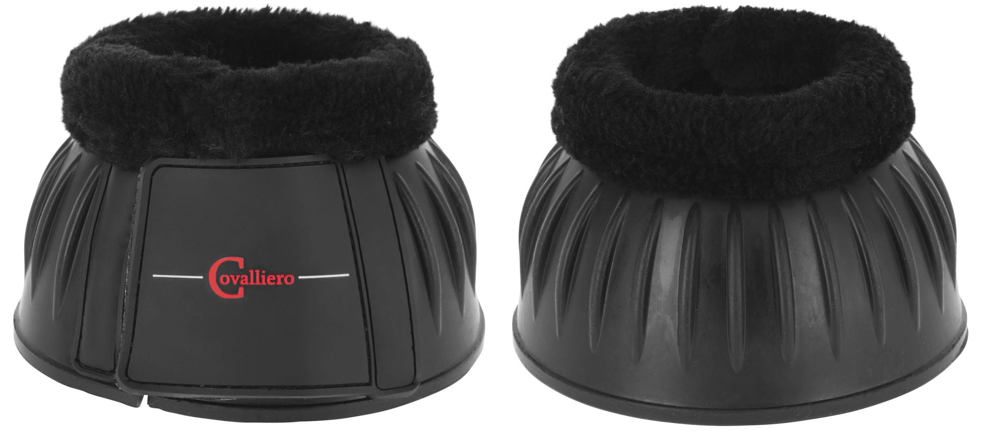 Kaloszki dla konia Teddy Fleece gumowe czarny Covalliero - Cavalo