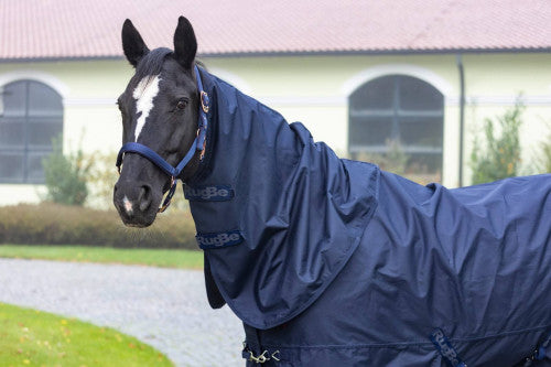 Kaptur do derki RugBe Zero granatowy Covalliero - Cavalo