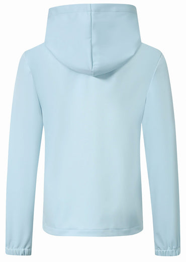 Kurtka z kapturem dziecięca Covalliero S/S 2024 Light Blue - Cavalo