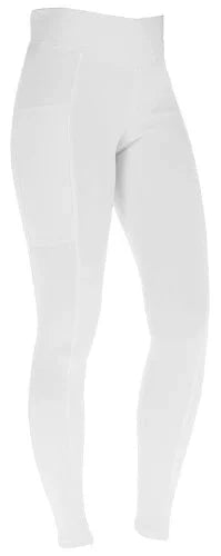 Legginsy jeździeckie ClassicStar białe Covalliero - Cavalo