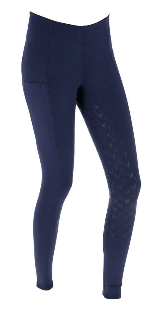 Legginsy jeździeckie Equona dziecięce granatowy Covalliero - Cavalo