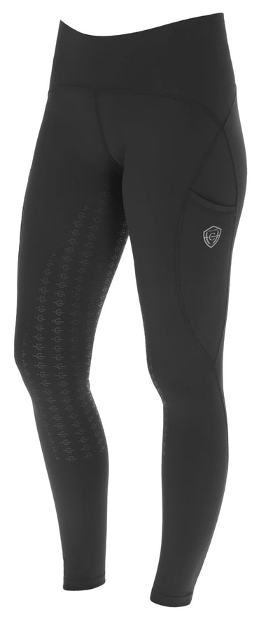 Legginsy jeździeckie S/S 2025 dziecięce Covalliero black - Cavalo