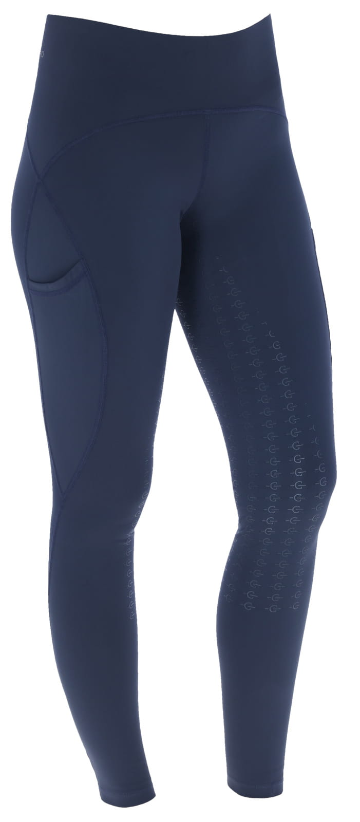 Legginsy jeździeckie S/S 2025 dziecięce Covalliero dark navy - Cavalo